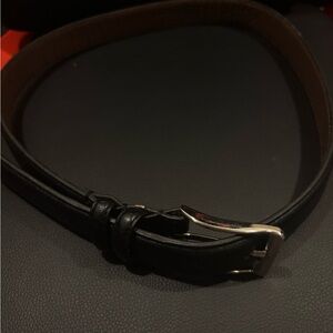 Black Leather Belt